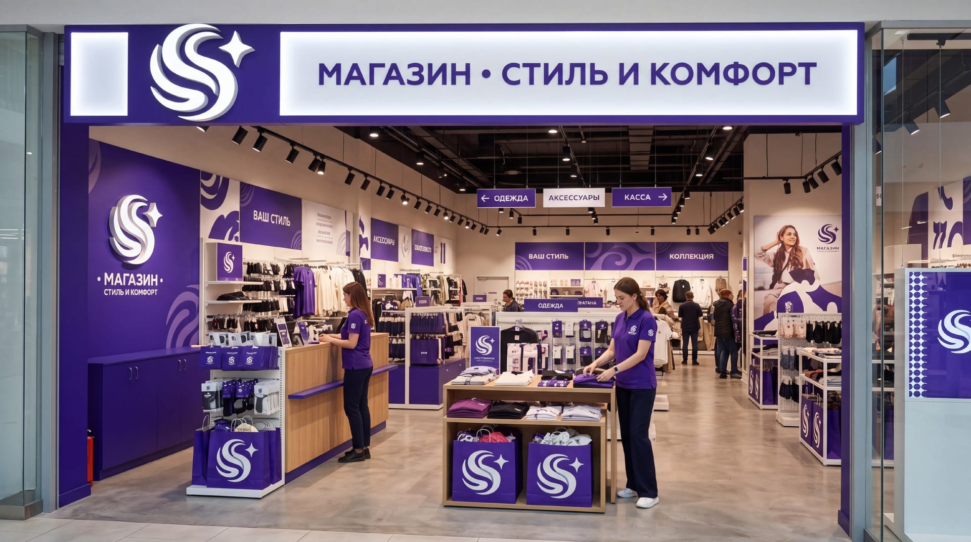Комплексное оформление — Зонд-Реклама, Томск