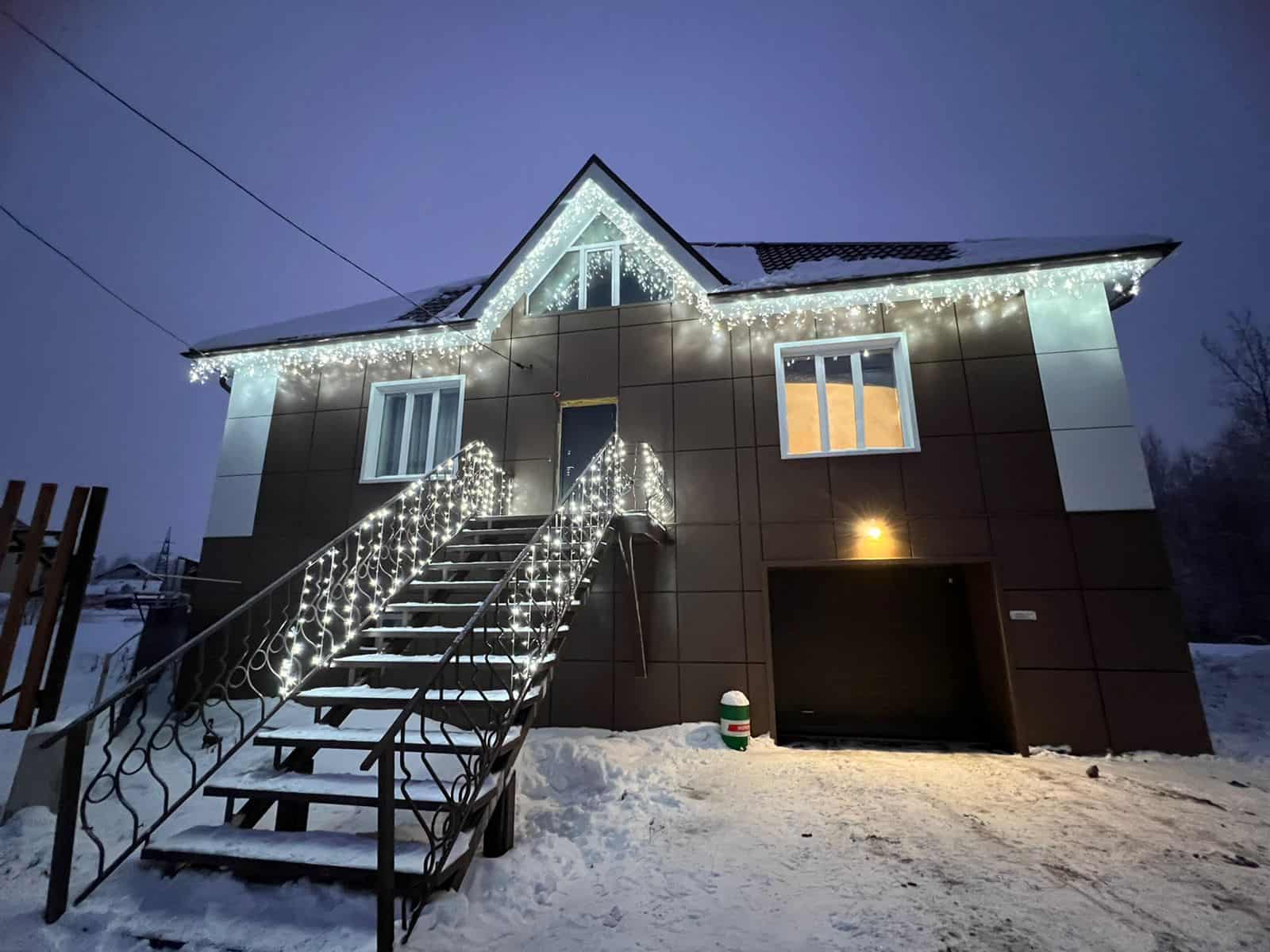Городское световое оформление в Томске