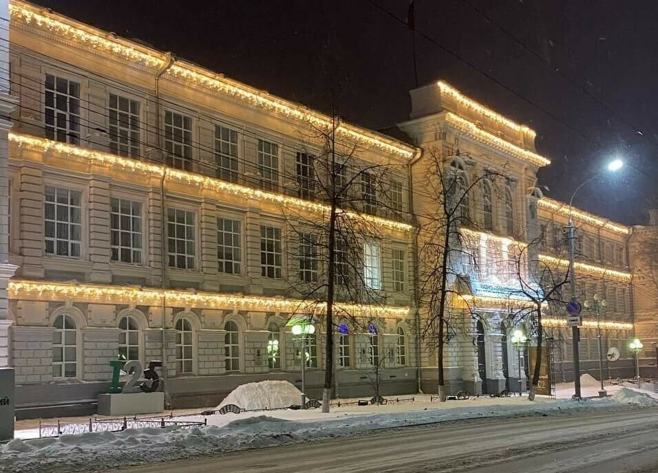 Подсветка прилегающей территории в Томске