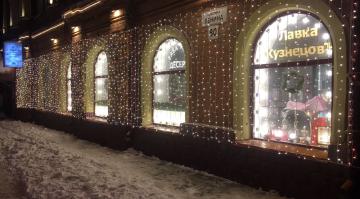 Заказать новогоднее оформление светодиодными гирляндами в Томске и области 